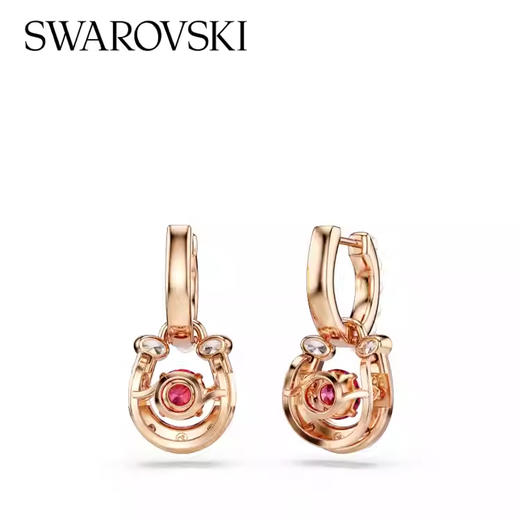 春日限定【抢先购】Symbolica施华洛世奇施家"红"运马蹄耳环配饰本命年送礼（5736979 "红"运马蹄耳环） 商品图6