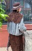74WT21156#拼毛领拉链帽夹棉牛仔 商品缩略图3