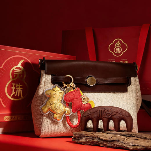 灵珠合香梳马上有钱礼盒  新年好礼国风套盒 商品图3