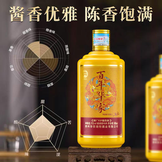嫡传后人・百年华家・酒厂 VIP 接待酒 500ml*6瓶/箱 53%VOL酱香型  酱香本源一脉相传；送礼显贵气，收藏有格调； 商品图9