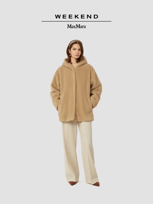 2FWeekend MaxMara 26女装泰迪连帽大衣吊牌价11300元 商品图1