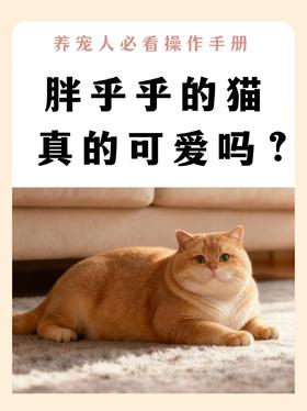 胖乎乎的猫真的可爱吗？