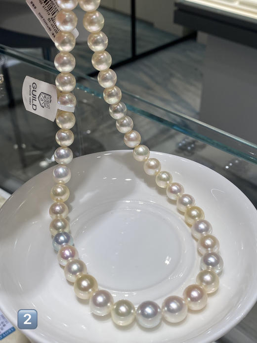 【私席真珠·新年盛选】极光 AKOYA珠王糖果珠链 圆 微瑕 珠光超亮 商品图4