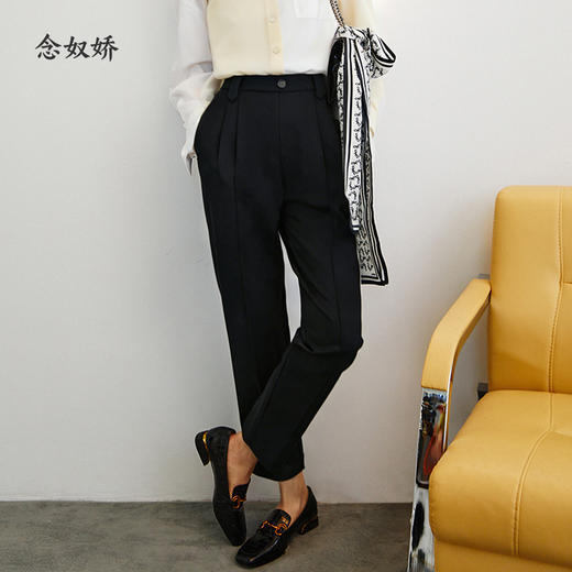 【商场同款】CNT5287 “ 职场烟管裤 ” 干练利落 舒适版型 久坐不勒 商品图0