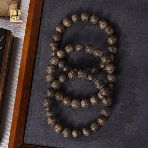文莱黑棋·奇韵兰香丨天然文莱黑棋沉香手串 11.2mm*19颗 11克 SP7767 商品图0