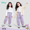 迪士尼（Disney）童装女童束脚长裤甜美梦幻刺绣蝴蝶卡通宽松休闲束脚裤2026春季新ZD1FK010 商品缩略图3