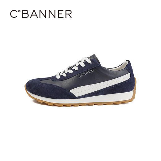 千百度2026春季男鞋高级感拉满营造复古氛围感阿甘鞋A26168781 商品图1