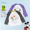 迪士尼（Disney）童装男童长袖T恤帅气运动休闲撞色7A抗菌插肩袖2026春季新款上衣ZD1FS025 商品缩略图5