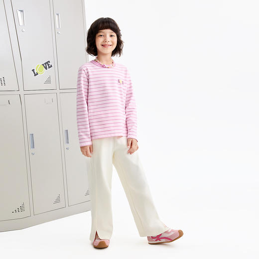 男女童圆领长袖针织衫春季新款安奈儿童装EM611591 商品图5