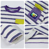 迪士尼（Disney）童装男童长袖T恤休闲运动纯棉山系条纹撞色风格2026春季新款上衣ZD1FS002 商品缩略图10