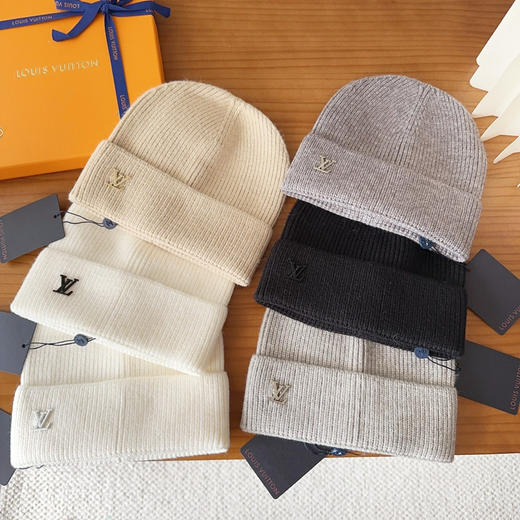 秋冬特惠💰150 LV秋冬新款毛线帽 男女款针织帽 商品图8