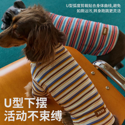 条纹宠物打底衫（包邮）-B 商品图2