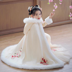 汉服女童冬款拜年服新年装古风唐装DY8932