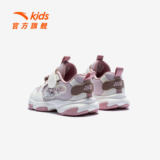 喵喵鞋新年款安踏儿童女婴童休闲鞋2026年上新款女宝宝二段稳步鞋322610012 商品图2