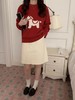 【YW】无忧购【鸿运当“红”】2026新年本命年红色小马针织衫上衣女91446（截单后3-5天发货） 商品缩略图7