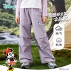 迪士尼（Disney）女童休闲时尚蝴蝶结工装裤抽绳款宽松直筒裤子26春秋新款ZD1FK018 商品缩略图3