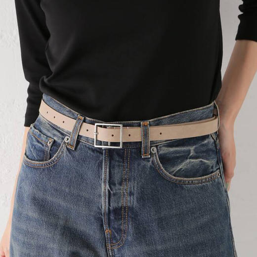 Hender Scheme square buckle belt 日本职人手工制牛皮方头皮带 商品图0