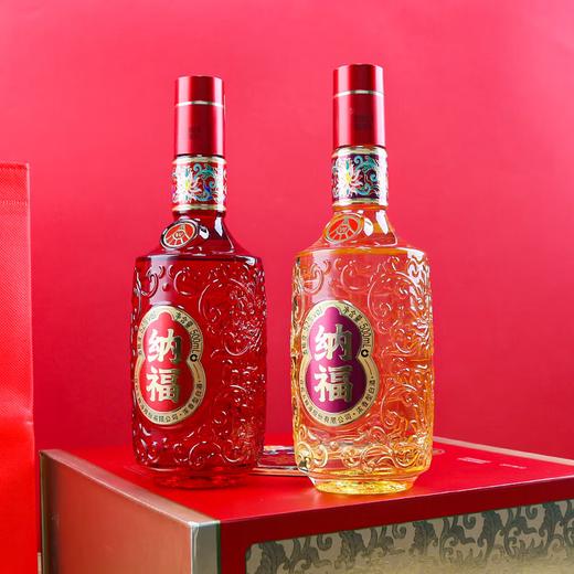【礼赠佳品】五粮液 纳福 福运畅享 浓香型白酒 52度   500ml*2瓶礼盒装 500ml*2*3整箱 商品图5