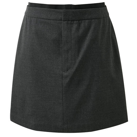 三彩2026春季新款修身高腰半身裙简约A字裙短裙通勤显瘦气质Z 商品图4