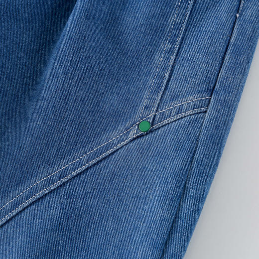 棉花堂春款潮酷分割百搭牛仔童装裤-FD61105 商品图9