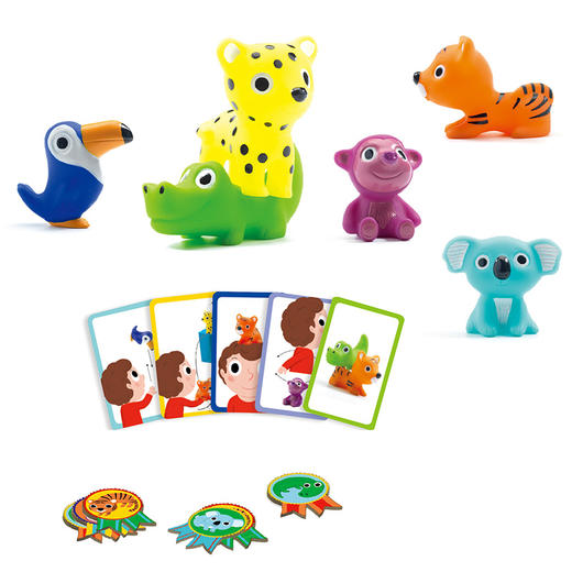 低幼小桌游启蒙丛林派对亲子小桌游 商品图3