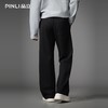 PINLI品立2026春季新款男士宽松垂感纯色直筒休闲长裤GD262117009 商品缩略图3