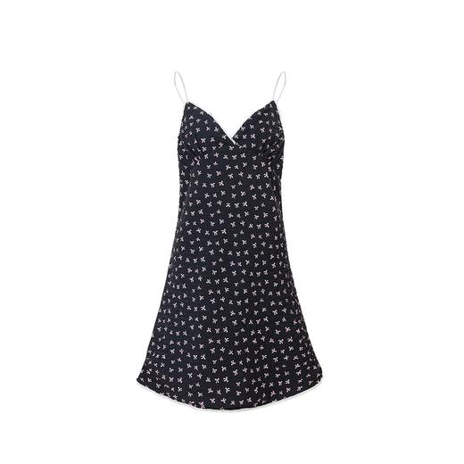 FTT FlyTheTruth  莫奈小憩 夏日蝴蝶结吊带连衣裙女法式少女长裙 商品图3