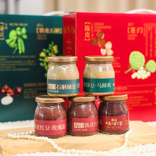 夏日甜品红豆玫瑰露石斛绿豆莲子马蹄爽0添加方便单罐 商品图0