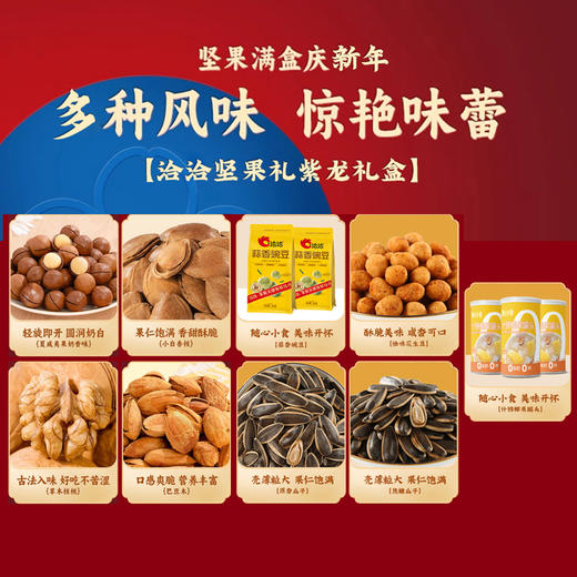 洽洽紫龙坚果礼盒2.016kg 商品图2