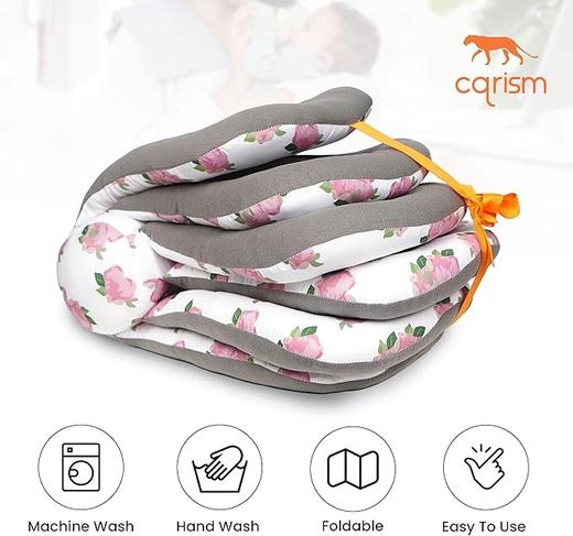 Cqrism 哺乳用哺乳枕 高度可调节 适合哺乳期婴儿和妈妈使用 商品图1