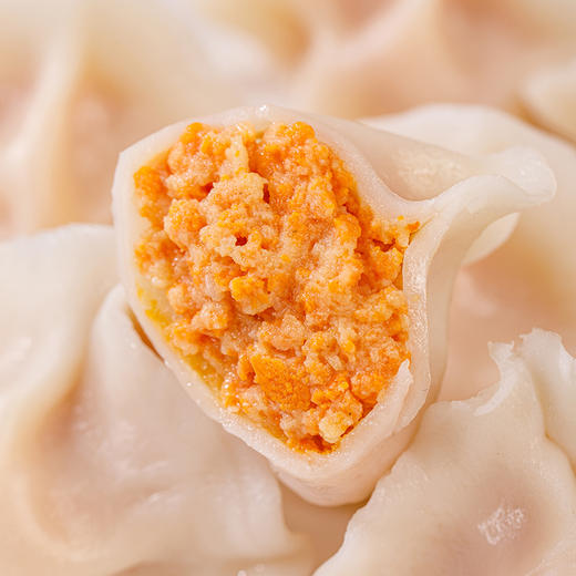 【代餐精选】大连海胆水饺 水饺届的爱马仕 大连渤海湾应季捕捞海胆 皮薄馅大 金黄鲜香 鲜而不腥 比蟹黄更馋人 商品图5