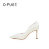Dfuse迪芙斯2026春季新款尖头软边柔软羊皮通勤单鞋细高跟鞋女鞋DFE1111003 商品缩略图12