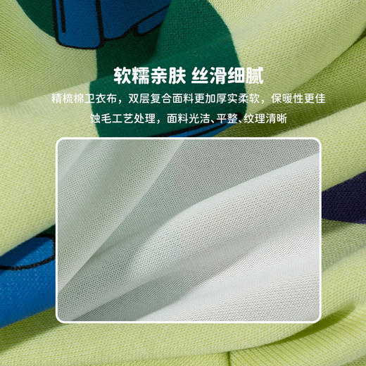 迪士尼男童童装卫衣卫裤运动休闲套装舒适耐磨宽松儿童套装两件套新款ZD1FT001 商品图7