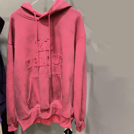 NC连帽喷漆贴字母卫衣50918冬季033794200241 商品图1