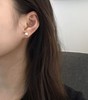 【私席真珠·新年盛宴】18k金镶AKOYA/南洋金珍珠耳针 7.5/11mm圆/椭圆 商品缩略图4