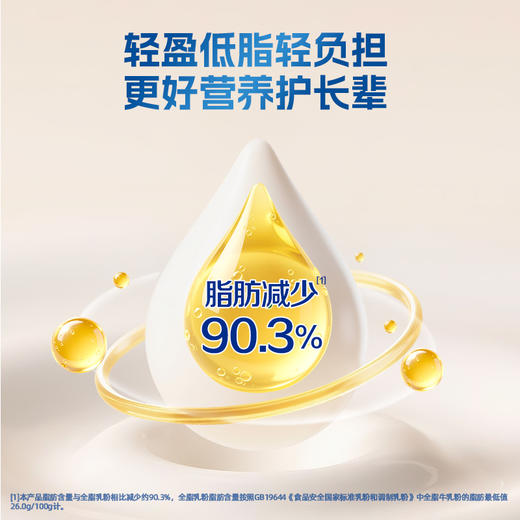 蒙牛中老年人低脂高钙高纤奶粉800g新国标（新老版本随机发） 商品图1