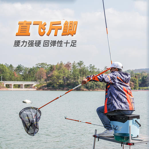 佳钓尼伏魔擎天全能版鱼竿手竿野钓鲤轻量大物综合竿 商品图5