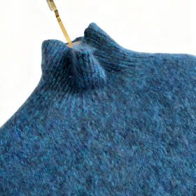 LP*高领羊绒羊毛拉绒针织毛衣 自己备注颜色