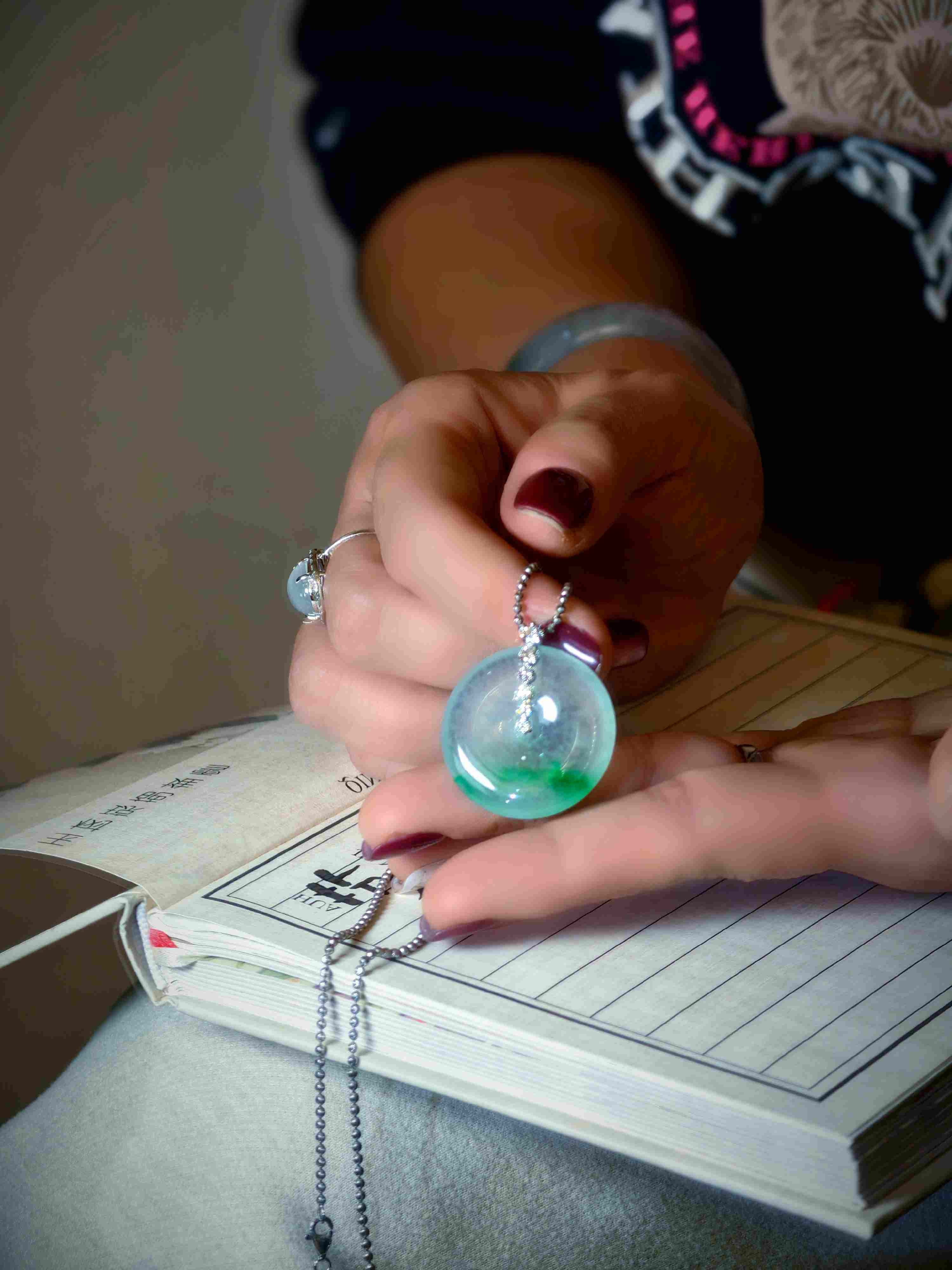 18k 翡翠平安扣（年货节特价）