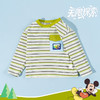 迪士尼（Disney）童装男童长袖T恤休闲运动纯棉山系条纹撞色风格2026春季新款上衣ZD1FS002 商品缩略图6