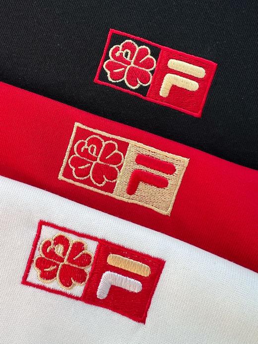 跨年售后 斐乐新年款男女情侣海棠花圆领卫衣 ggd 339132 商品图13