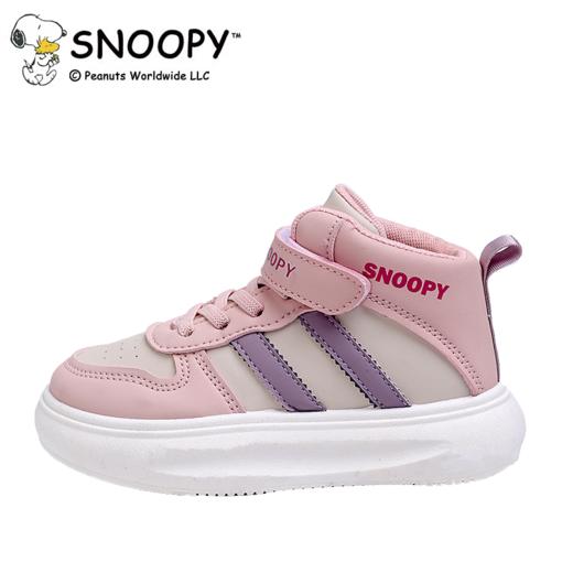 【史努比】儿童休闲鞋男女校园小白鞋高帮运动鞋27-38 商品图1