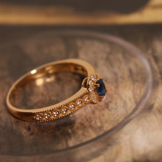 2026 新品｜蓝宝石+钻石+18k金小彩宝首饰｜新年 & 情人节礼物 自带小能量 商品图3