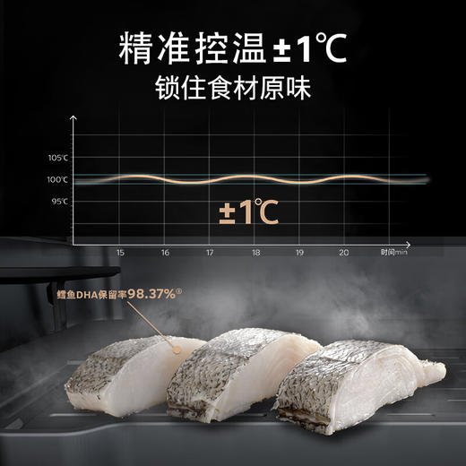 西门子（SIEMENS）全球首发 行业唯一蒸玲珑】抽屉蒸箱嵌入式 超薄机身 灵活安装 ±1℃精准控温 高清臻彩触控屏 BD711C1B1W 商品图5