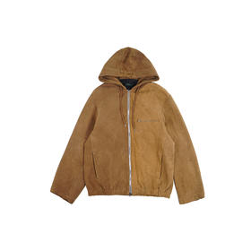 SOE Leather Hooded Jacket 绵羊皮连帽皮衣