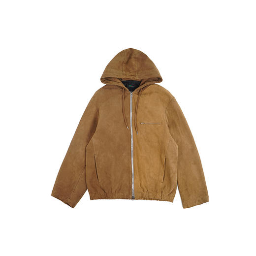 SOE Leather Hooded Jacket 绵羊皮连帽皮衣 商品图0