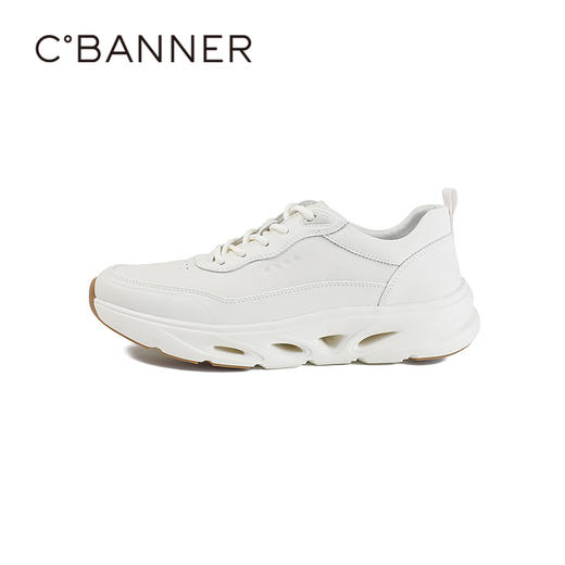 千百度2026春季男鞋柔软细腻包裹细致纹理健步鞋A26133001 商品图1