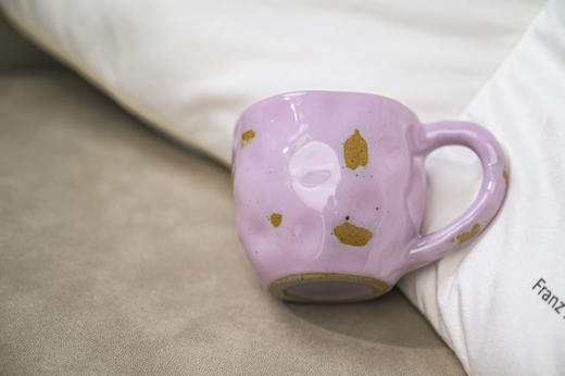 达洛维夫人紫色蔷薇手作陶瓷杯【新品上市】 商品图1