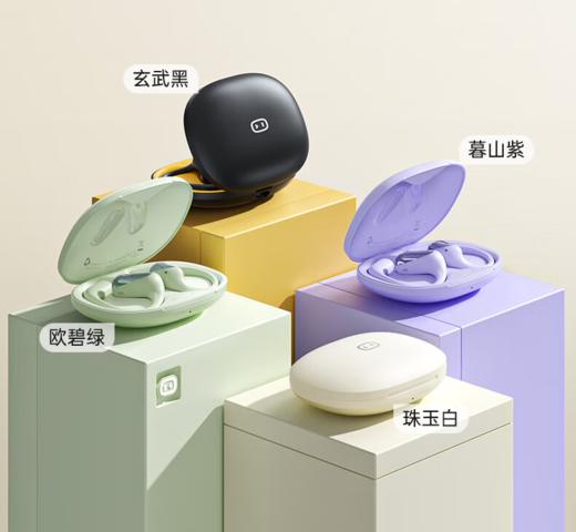 小度智能开放式蓝牙耳机S108 真无线AI助手导航翻译语音笔记文心大模型hifi挂耳式骨传导概念音乐耳机 小度智能蓝牙耳机S108 商品图0