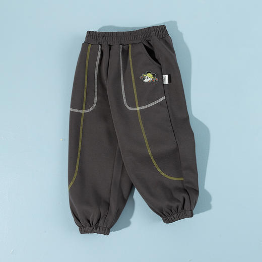 迪士尼（Disney）童装男童束脚长裤潮流帅气束脚运动山系风卫裤2026春季新款裤子ZD1FK002 商品图9
